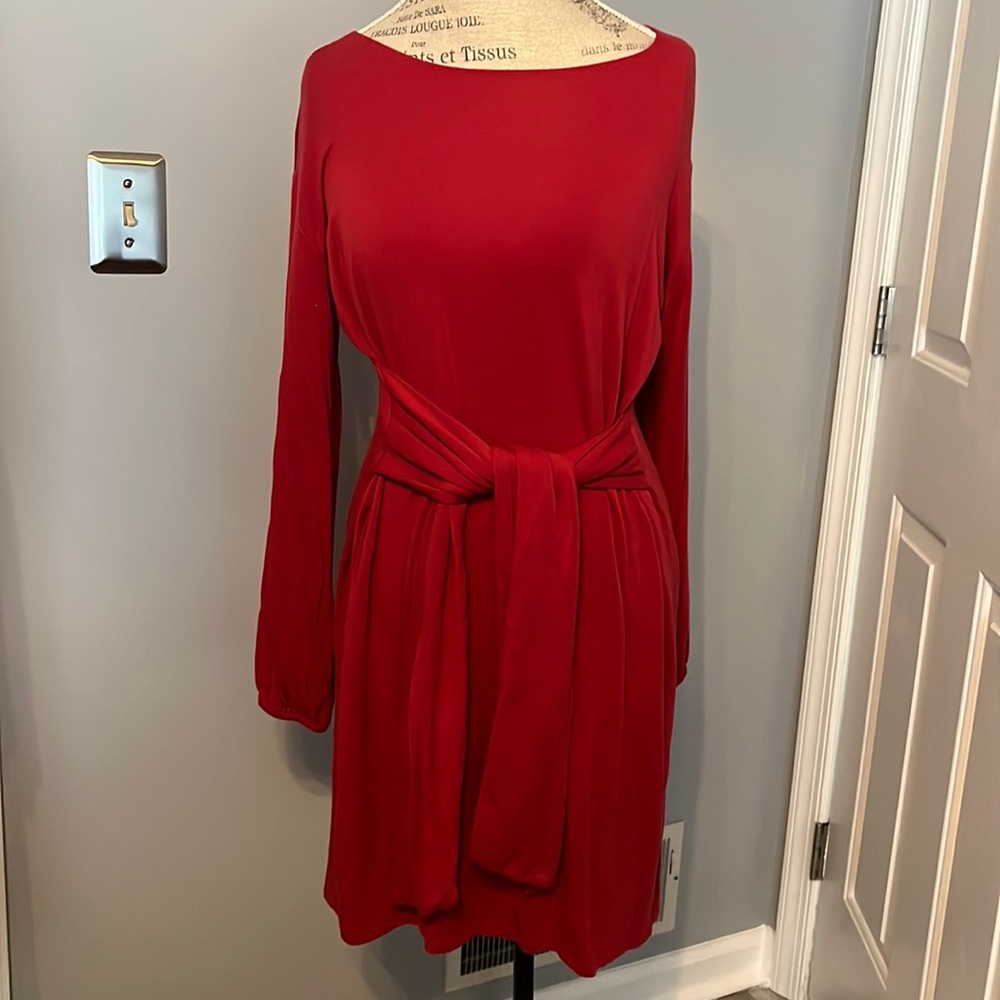 Grace and Lace Tie Belt Dress